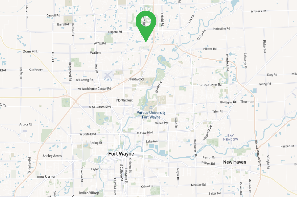 QCK Map Fort Wayne QCK Map Fort Wayne