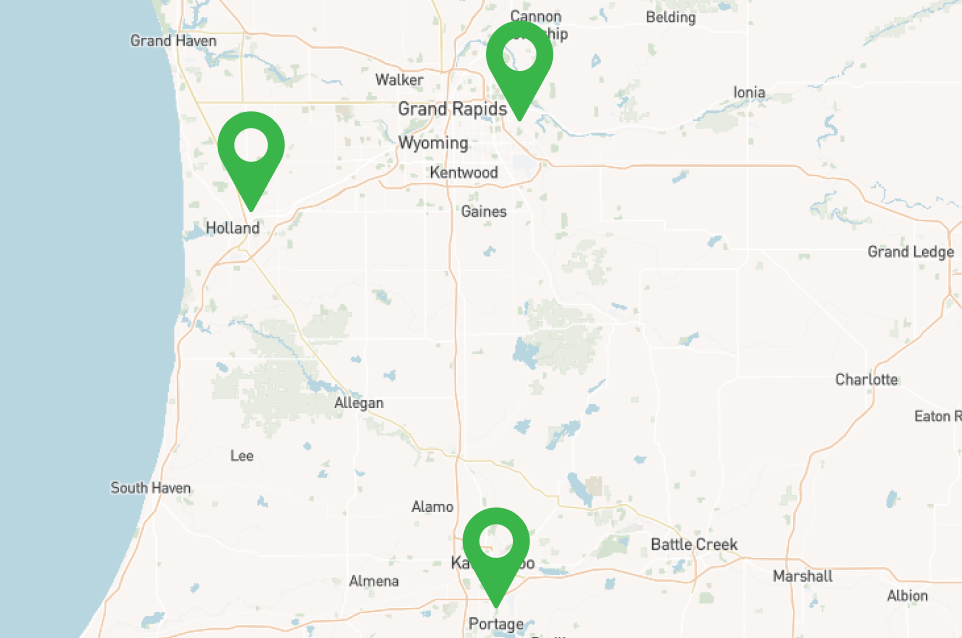 QCK map Grand Rapids