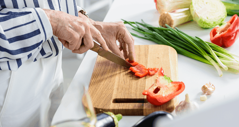 Person cooking
